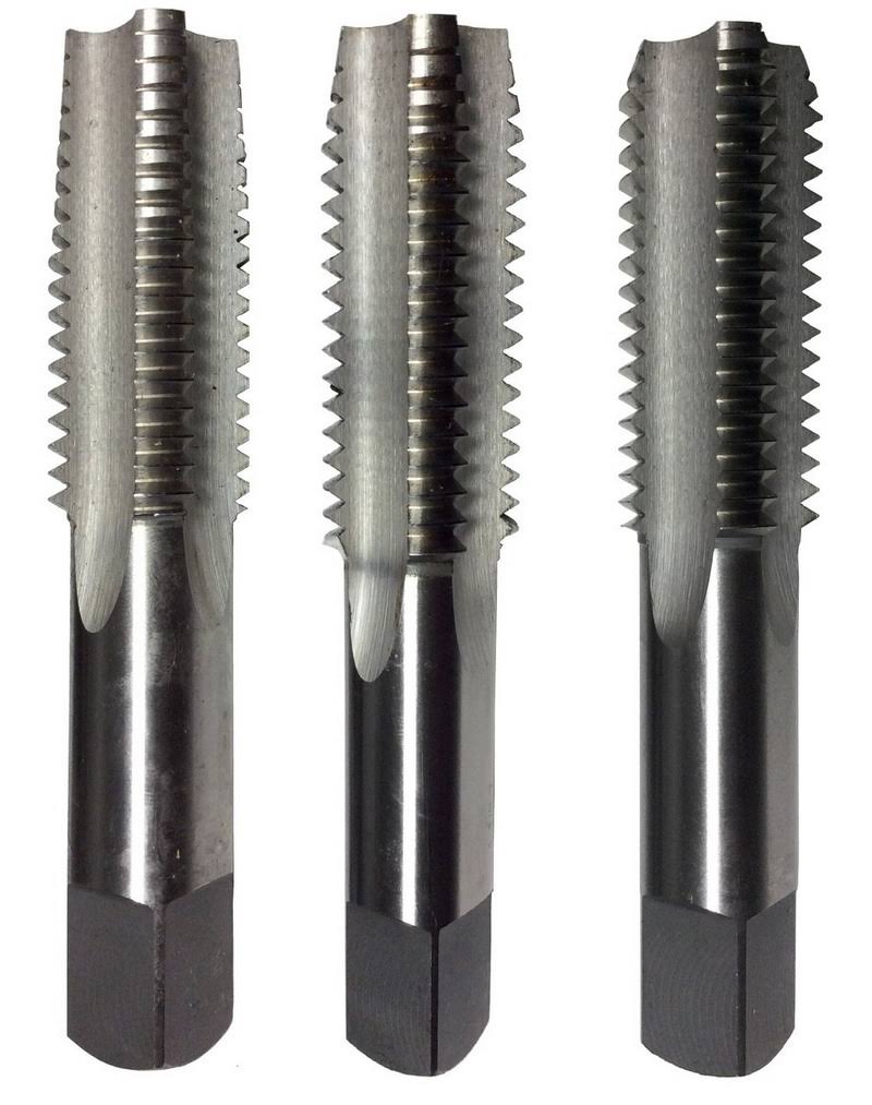 7/8 inch-14 Carbon Steel Hand Tap Set E81648