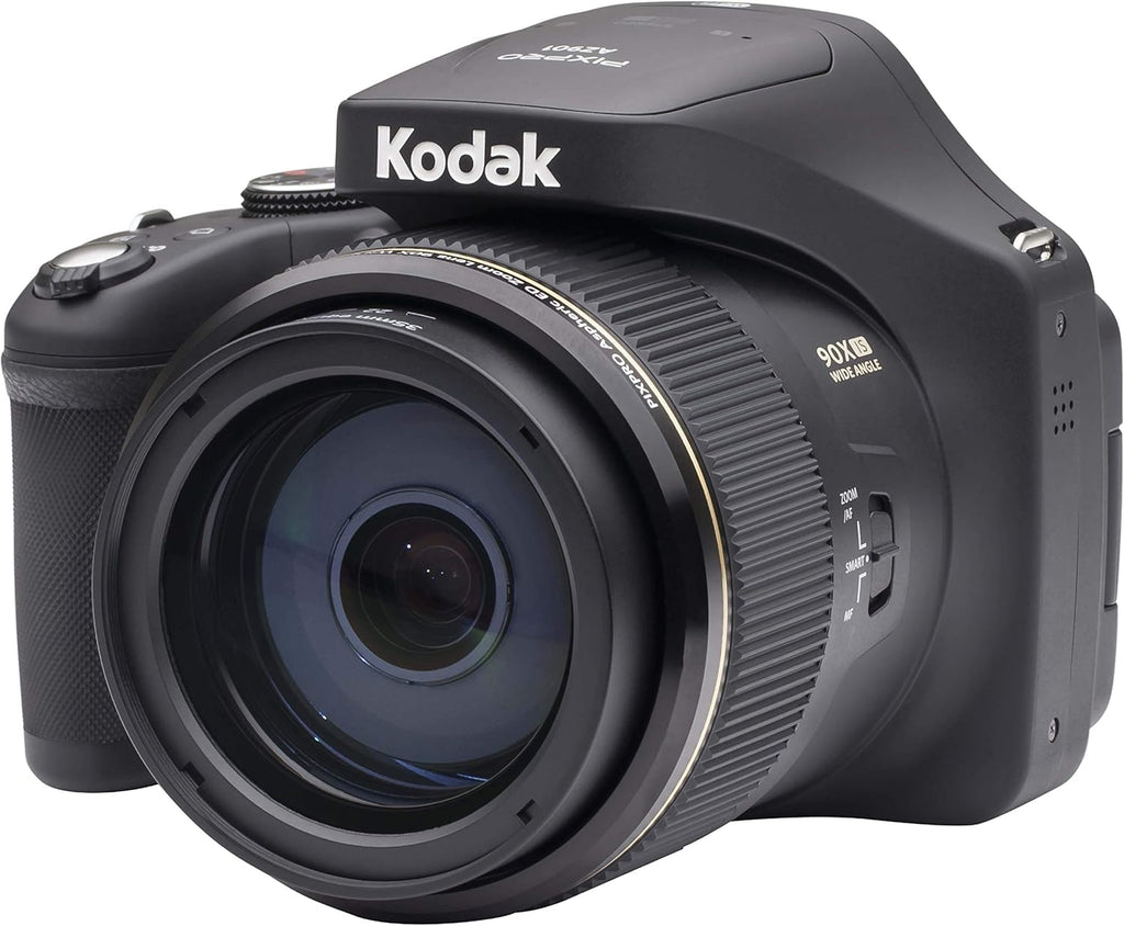 20MP Digital Camera with 90X Optical Zoom and 3 LCD (Black) N4651