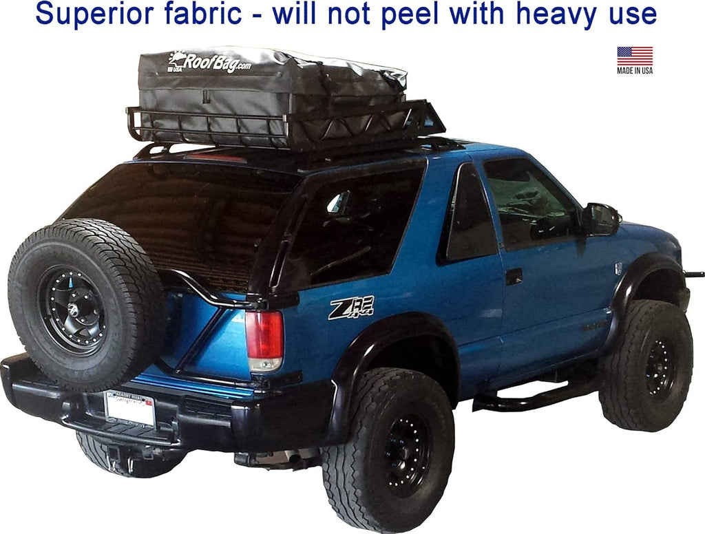11 Cubic Feet Waterproof Rooftop Cargo Carrier with Straps and Storage Bag N53931