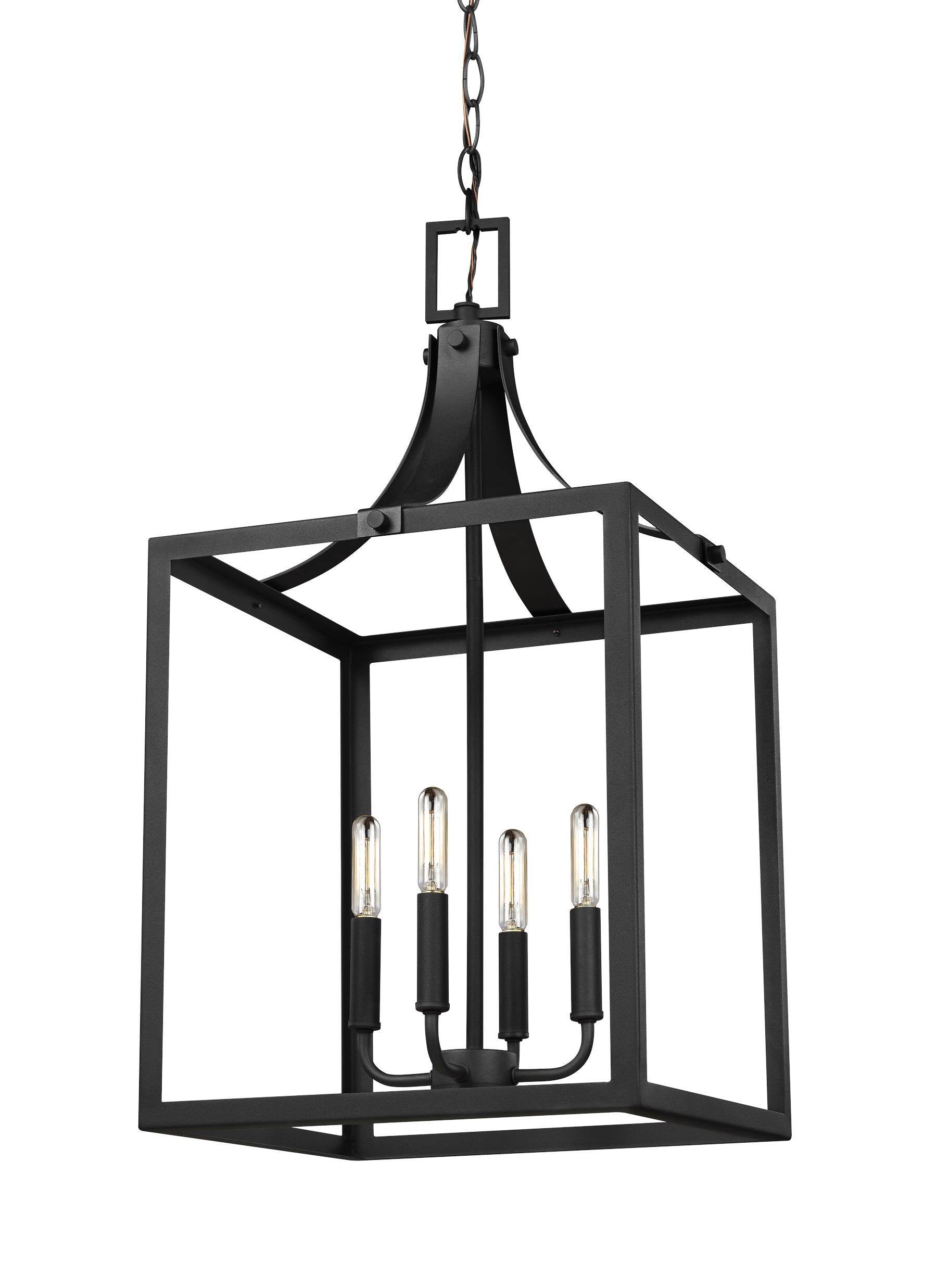 Black Four Light Hall Foyer B758961