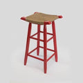 Woodleaf Red Bar Stool S2661