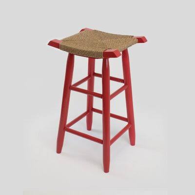 Woodleaf Red Bar Stool S2661