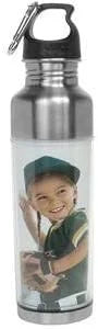 15 oz Stainless Steel Photo Water Bottle Pack of 24 Z8887