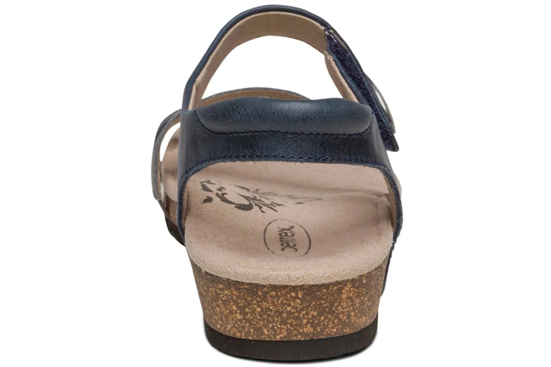 Navy Leather Shoes Z3174