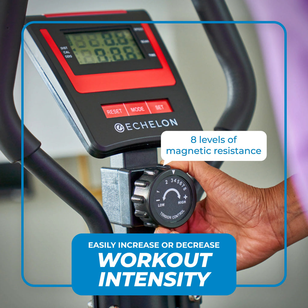 Elliptical Trainer with 8 Levels of Magnetic Resistance M92637