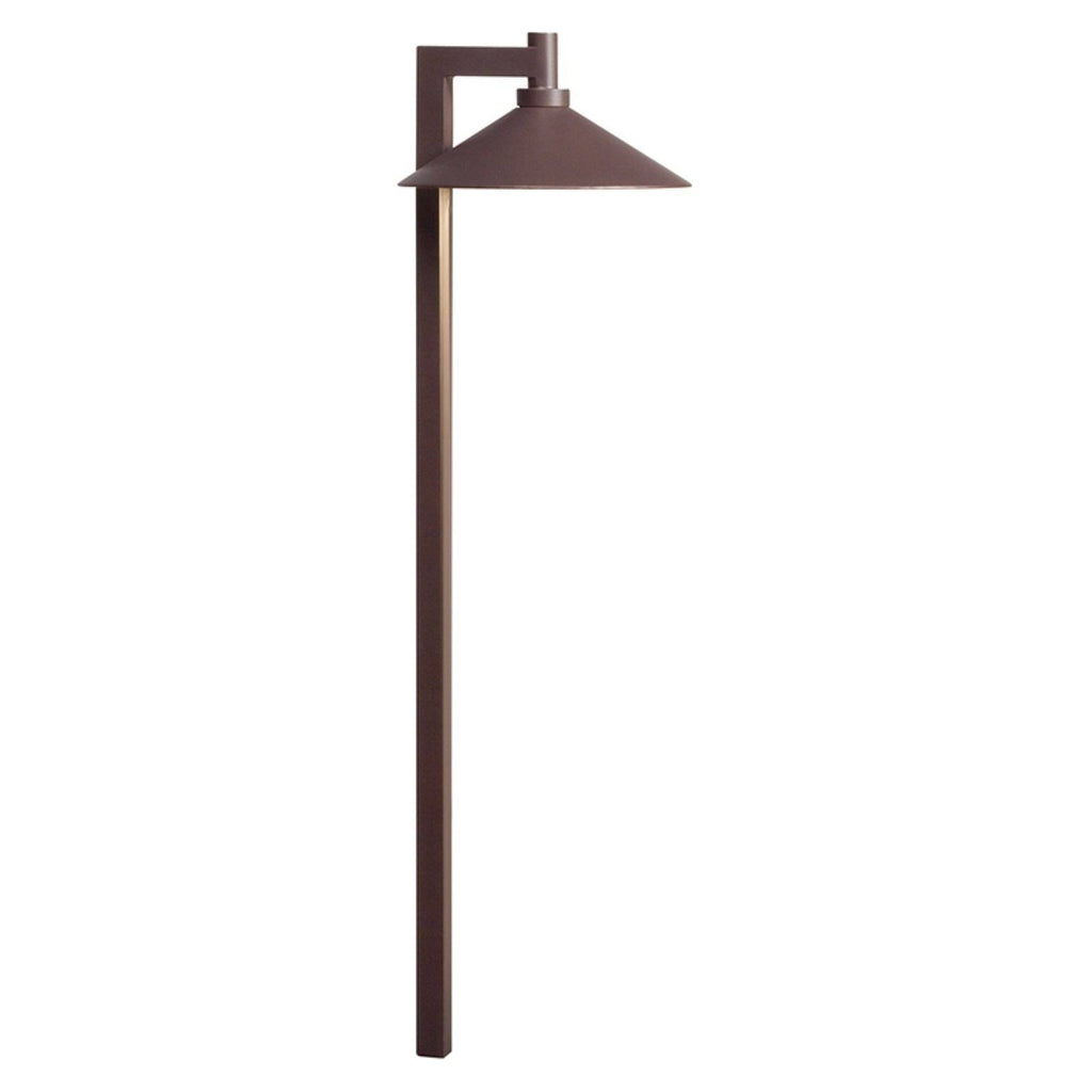 Textured Architectural Bronze LED Path Light M8494