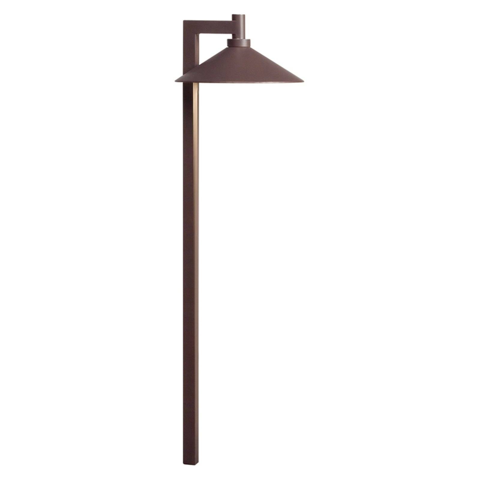 Textured Architectural Bronze LED Path Light M8494