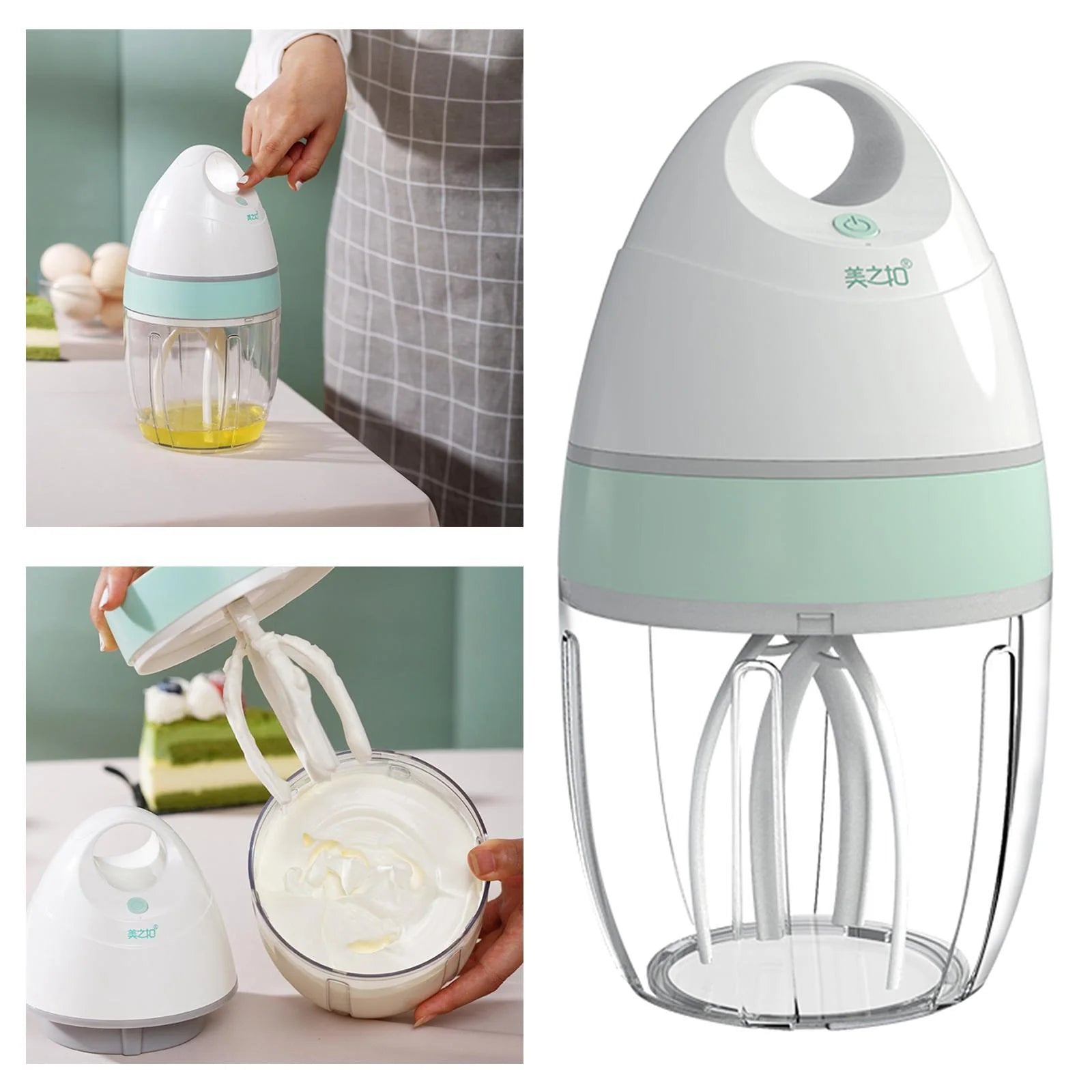 Electric Stand Mixer with Bowl Egg Beater 900ml A654755