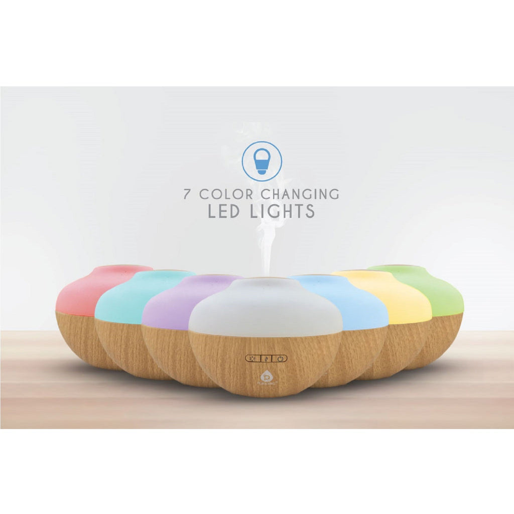 Pursonic Ultrasonic Diffuser, 360° Speaker, & Essential Oils Set