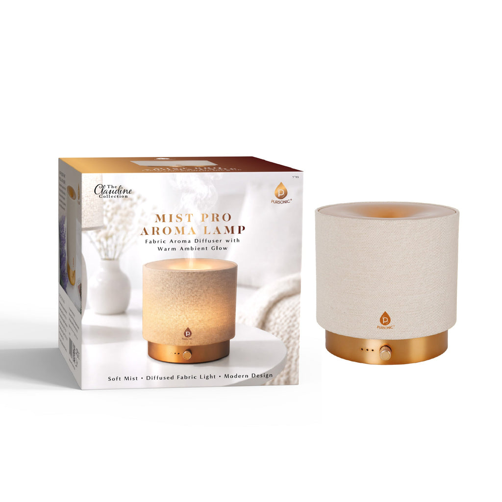 2-in-1 Fabric Aroma Diffuser & Ambient Lamp