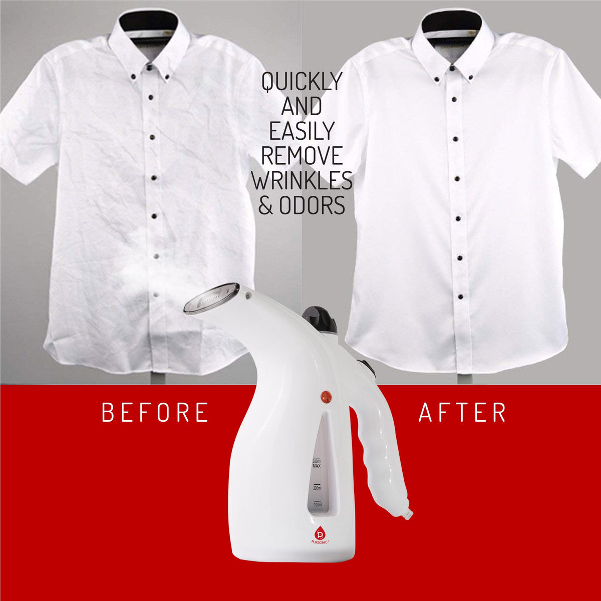 Travel Essentials Bundle: Digital Luggage Scale, Handheld Garment Steamer & Portable Travel Iron
