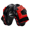 Boxing Curved Focus Punching Mitts Leatherette Training Hand Pads I2495