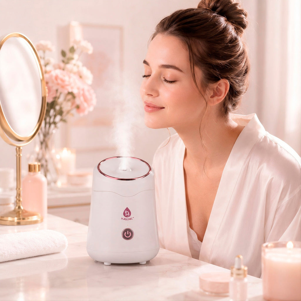 Facial Steamer – Deep Cleansing, Hydration & Pore Care