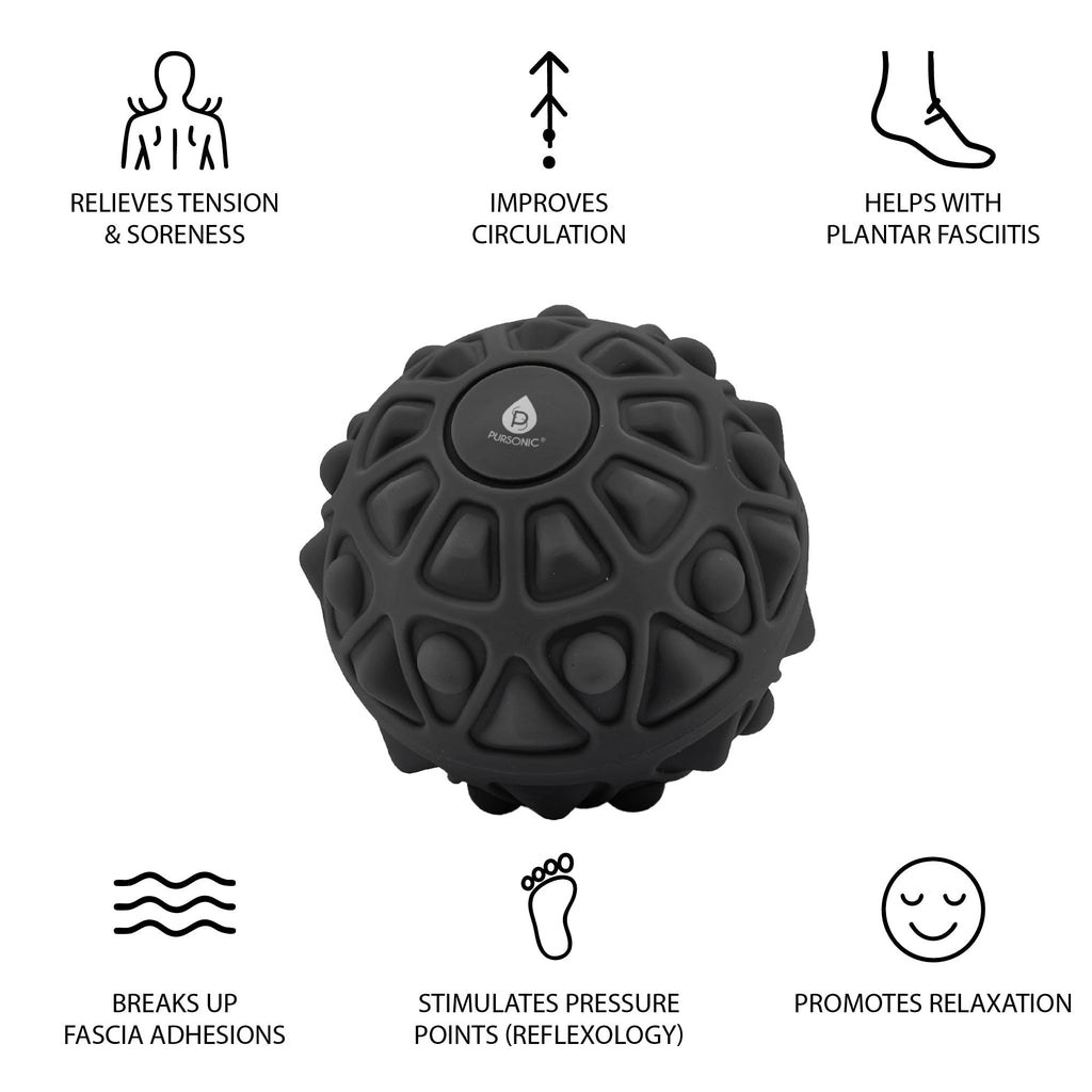 Ultimate Recovery Duo: Handheld Massager & Vibrating Massage Ball
