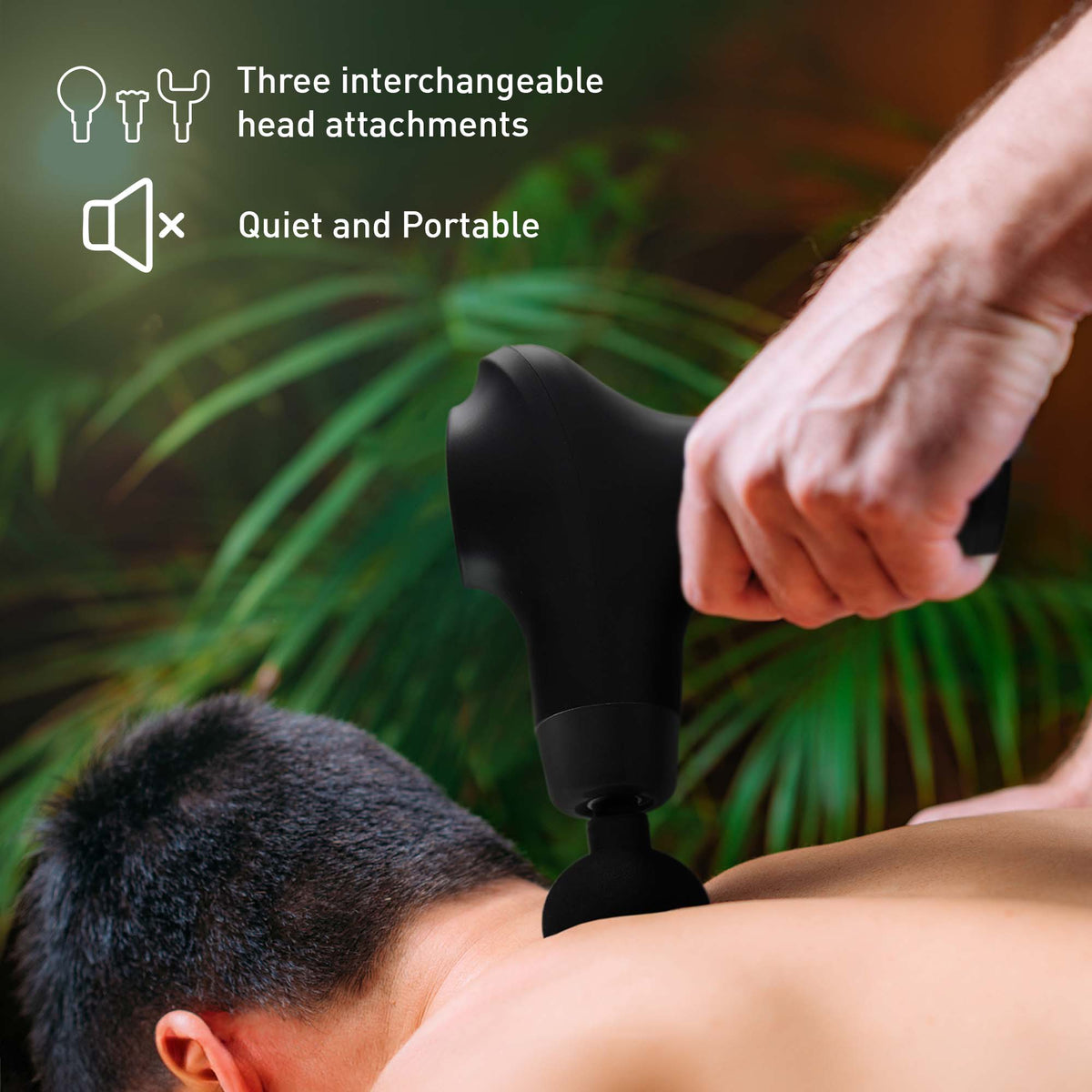 3-Speed Massage Gun & Rechargeable Cupping Therapy Device