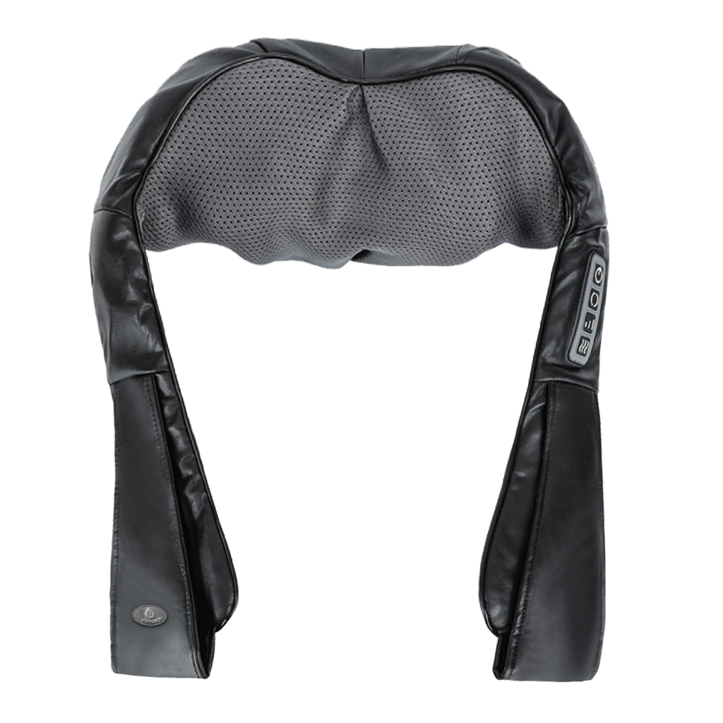 Total Tension Relief: Pursonic 3D Shiatsu Back Massager & Hot/Cold Gel Migraine Cap