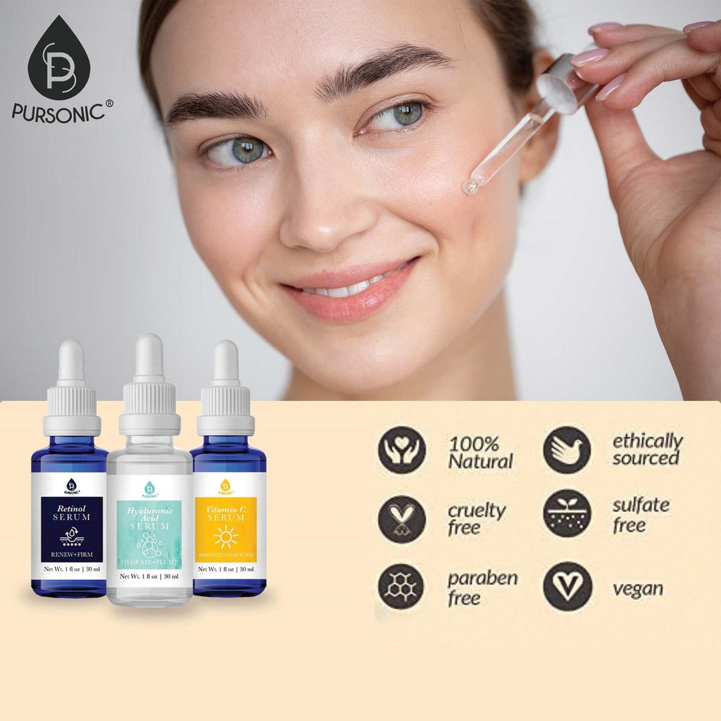 LED Light Therapy Sculpting Wand + Anti-Aging Serum Complete Transformation Set