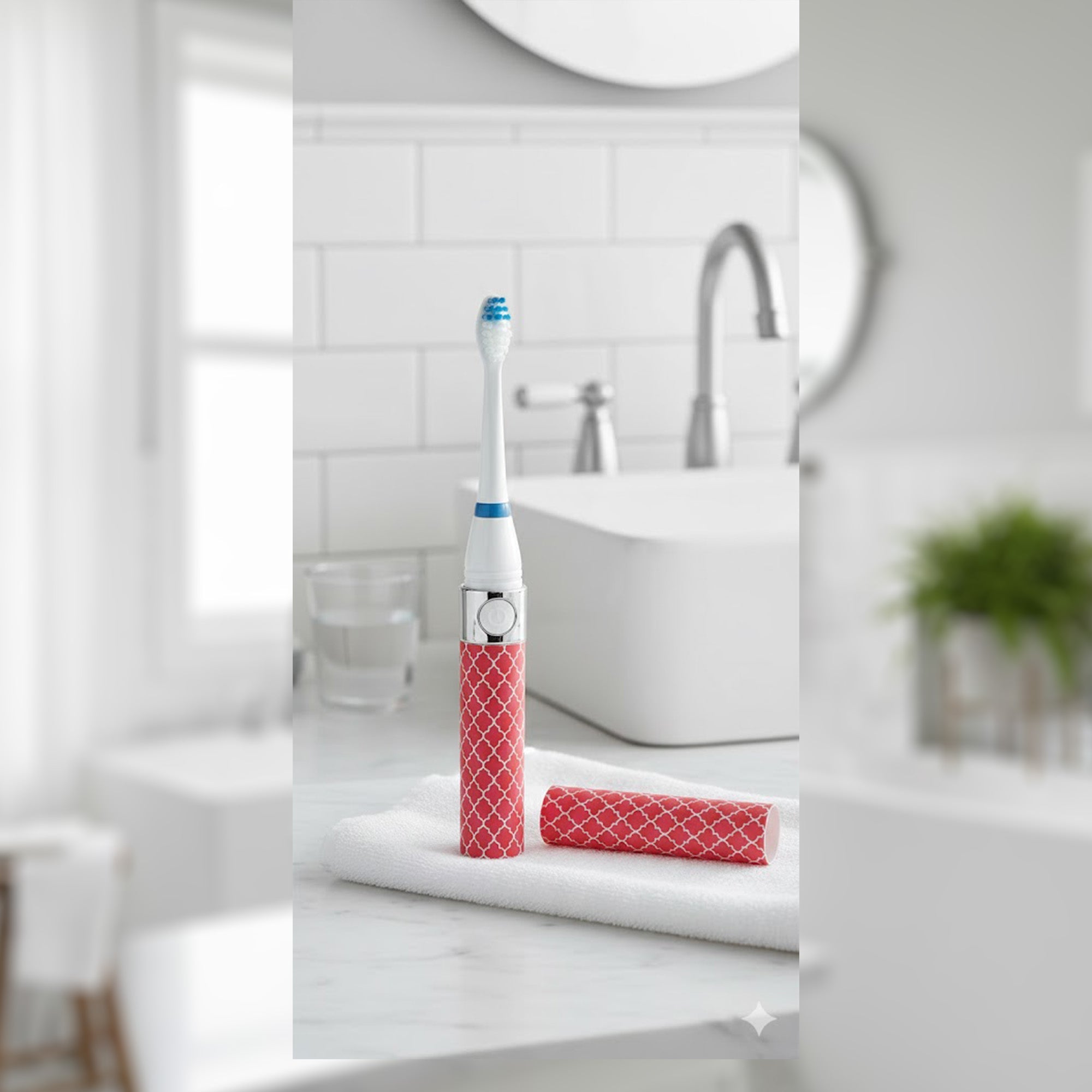 All-In-One Beauty & Wellness Travel Bundle – Pursonic Sonic Toothbrush, Painless Shaver & Glam Brush Set