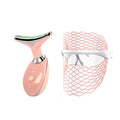 Advanced Anti-Aging & Sculpting Skincare Set – Pursonic 7-in-1 LED Light Therapy Face Mask & Sculpting Wand