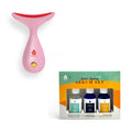 LED Light Therapy Sculpting Wand + Anti-Aging Serum Complete Transformation Set