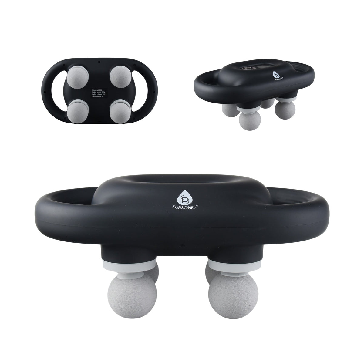 9-Speed Massage Gun & Portable Handheld Massager Bundle