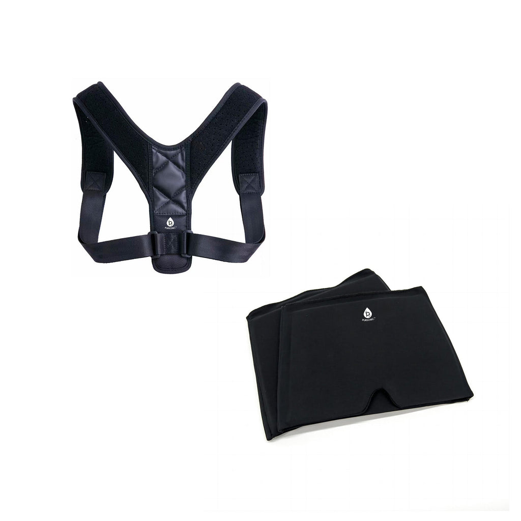 Ultimate Wellness Bundle: Brace Posture Corrector & Migraine Relief Cap