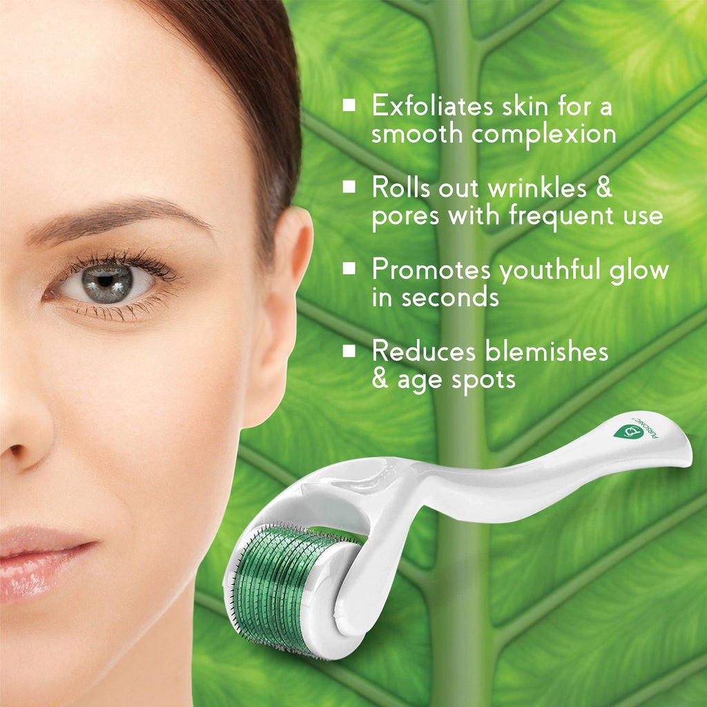 Ultimate Renewal Kit: Micro Needle Derma Roller + Anti-Aging Serum Trio