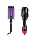 Salon-Quality Hair Duo: Triple Barrel Hair Curler & One Step Volumizing Hair Dryer