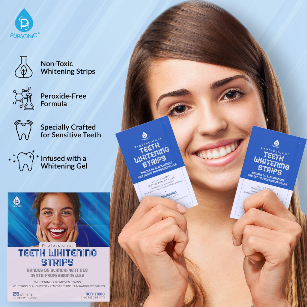 Ultimate Smile Brightening Bundle: PureWhite LED Kit, Rechargeable Rotary Toothbrush & Whitening Strips