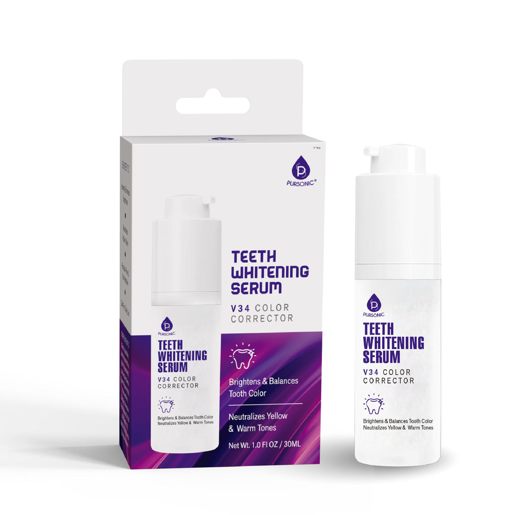 Elevate Your Smile: Natural Cedarwood Toothbrushes (6-Pack) & V34 Whitening Serum Bundle