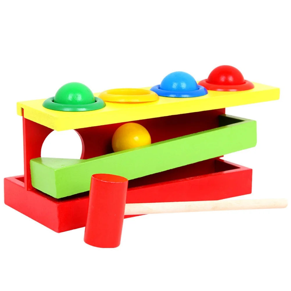Wooden Hammering Ball Box Toy Q76695