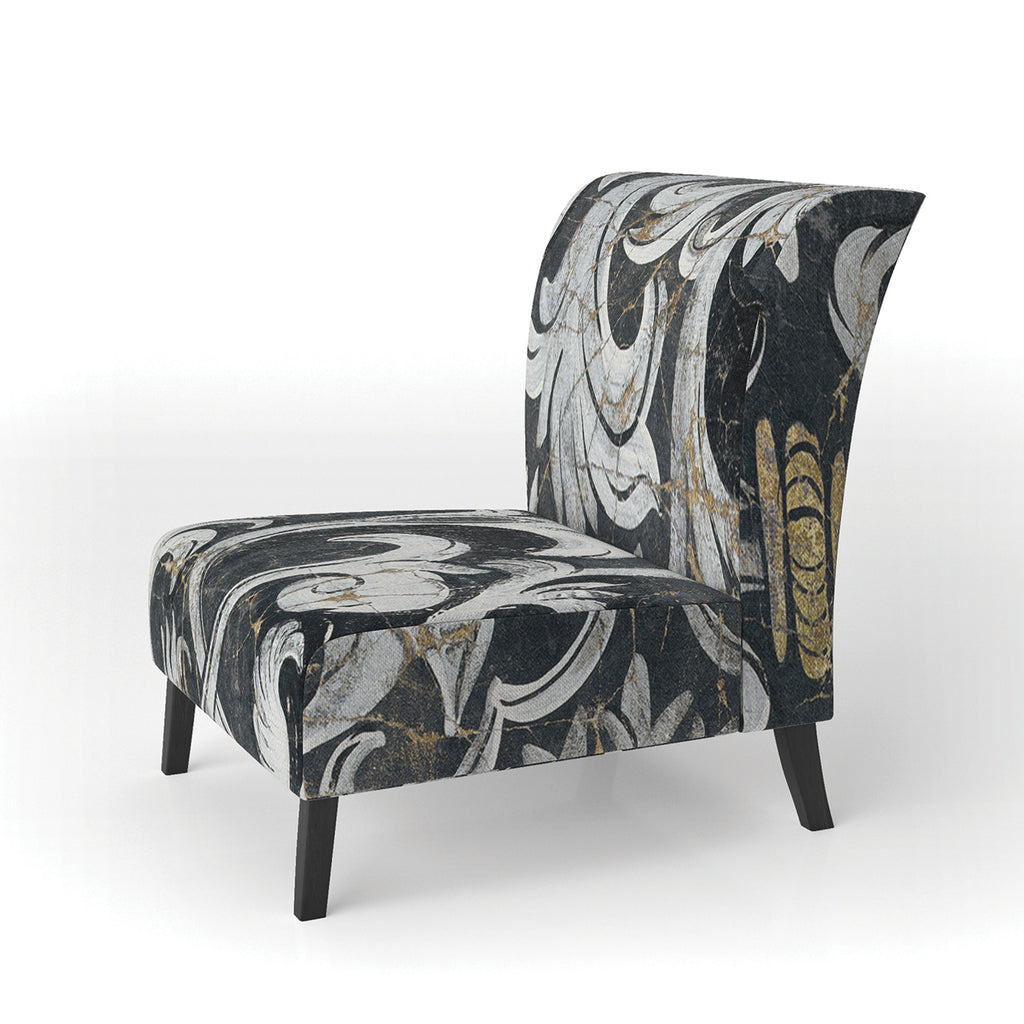 Upholstered Glam Accent Chair A626114