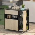 Rolling Storage Island Kitchen Cart T992145