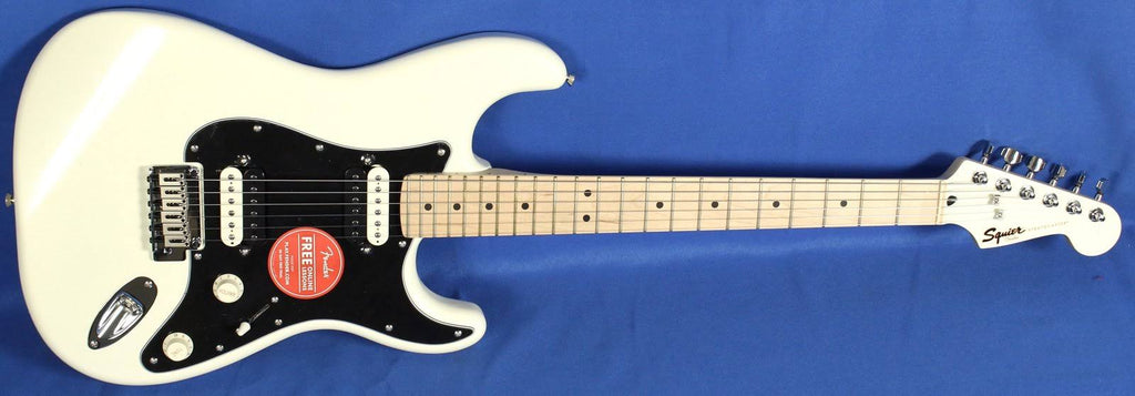 Pearl White Stratocaster HH Electric Guitar W32569