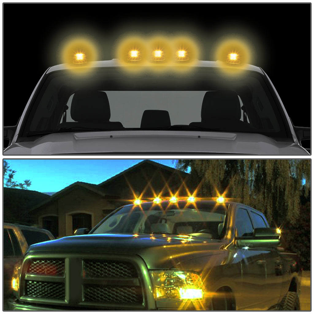 5 X LED Cab Roof Top Lights J62078