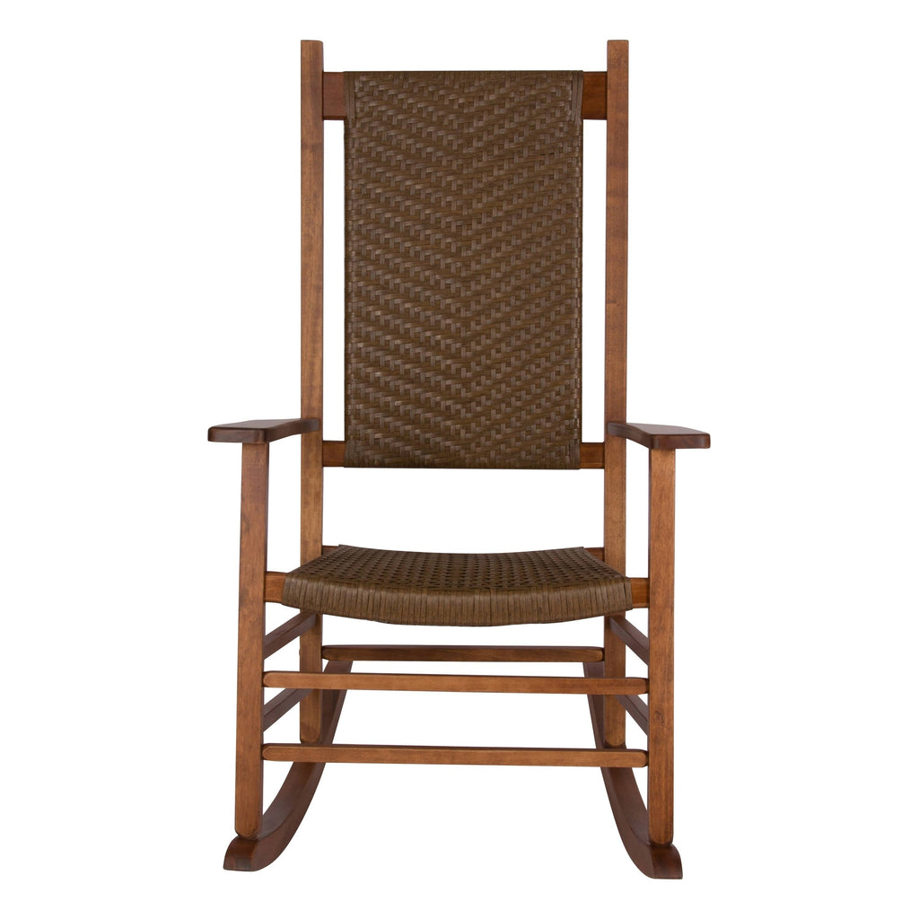 Oak Porch Rocker G755