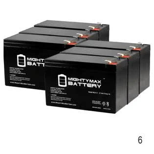 12V 9Ah Battery 6 Pack E484