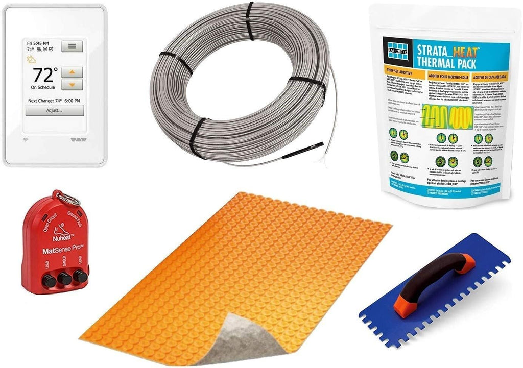 Floor Heating Kit with WiFi Thermostat and DUO Membrane Y95920