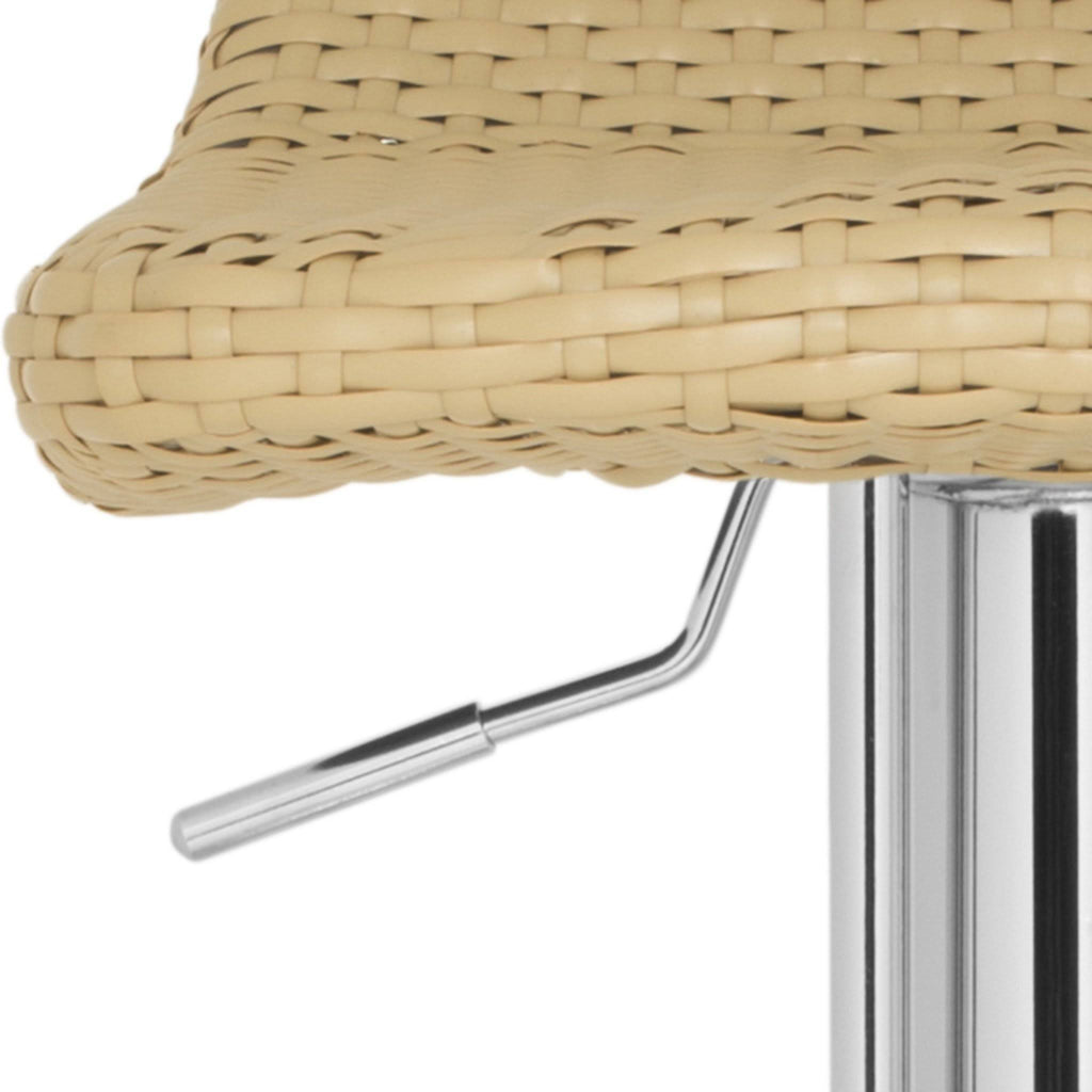 Wicker Natural Swivel Bar Stool W625845