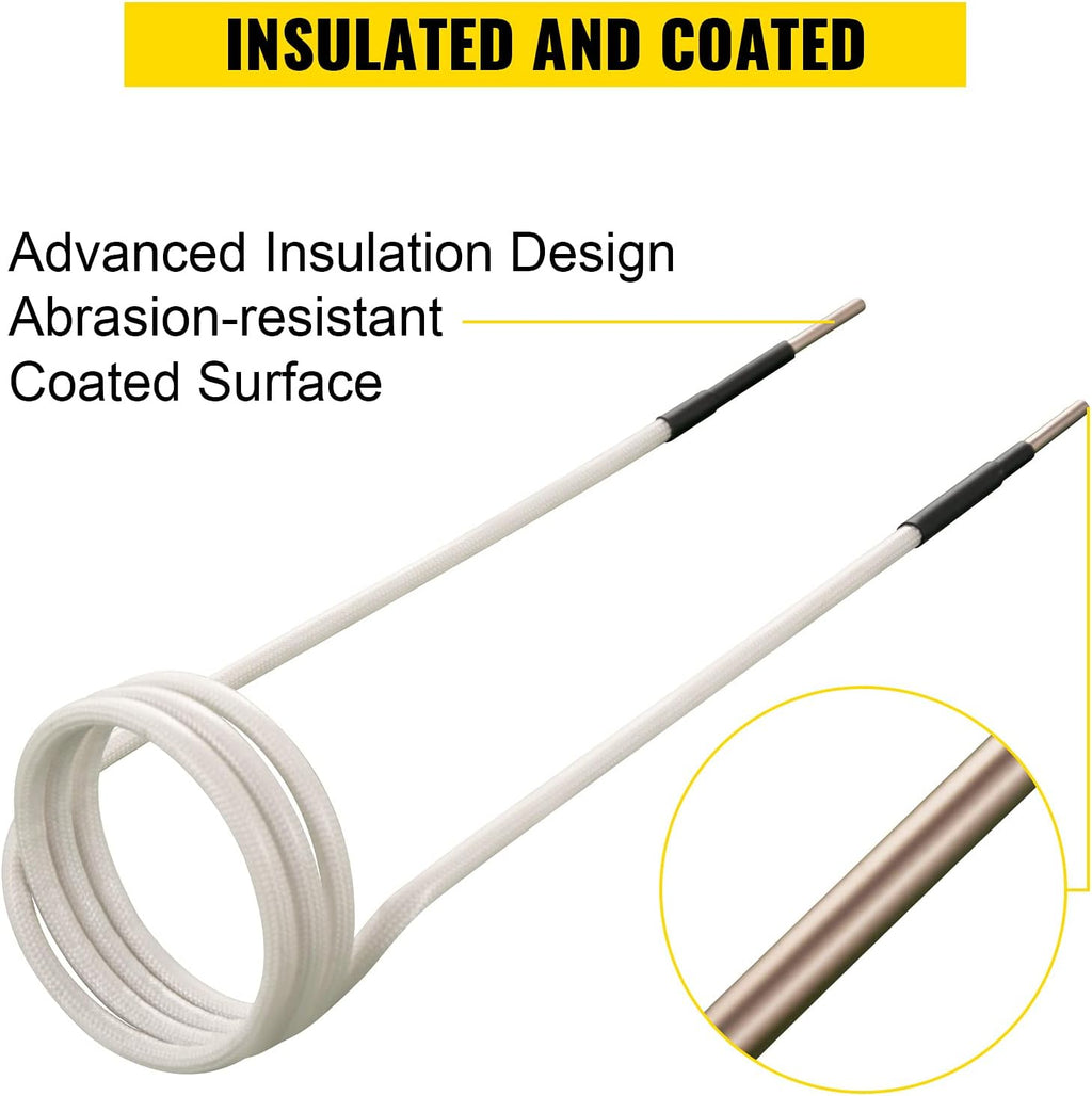 Induction Heater Coil Kit 9PCS Heat Resistant Tool O51303