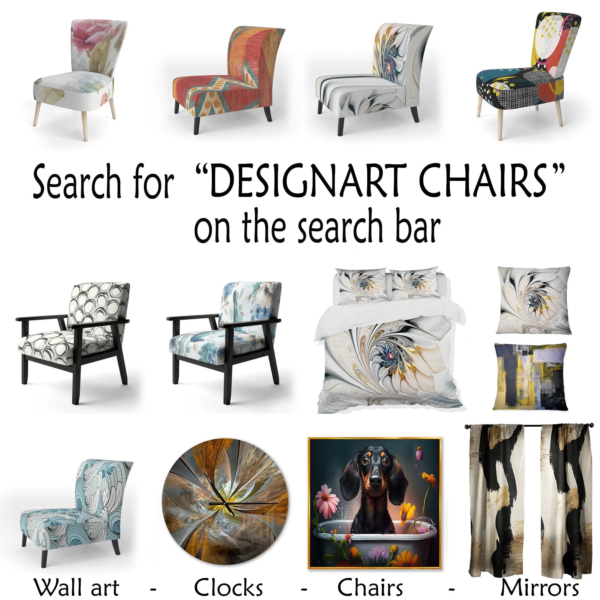 Upholstered Glam Accent Chair A626114