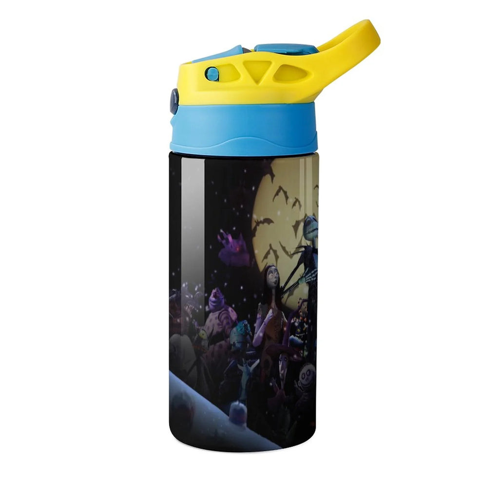 Insulated Stainless Steel Water Bottle with Straw Q996