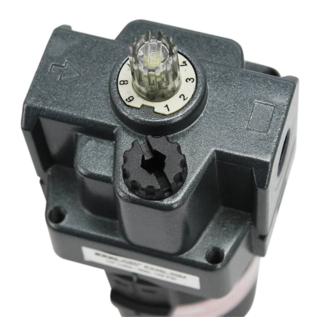 1/4 in. NPT Polycarbonate FRL Air Filter Regulator and Lubricator System J5424