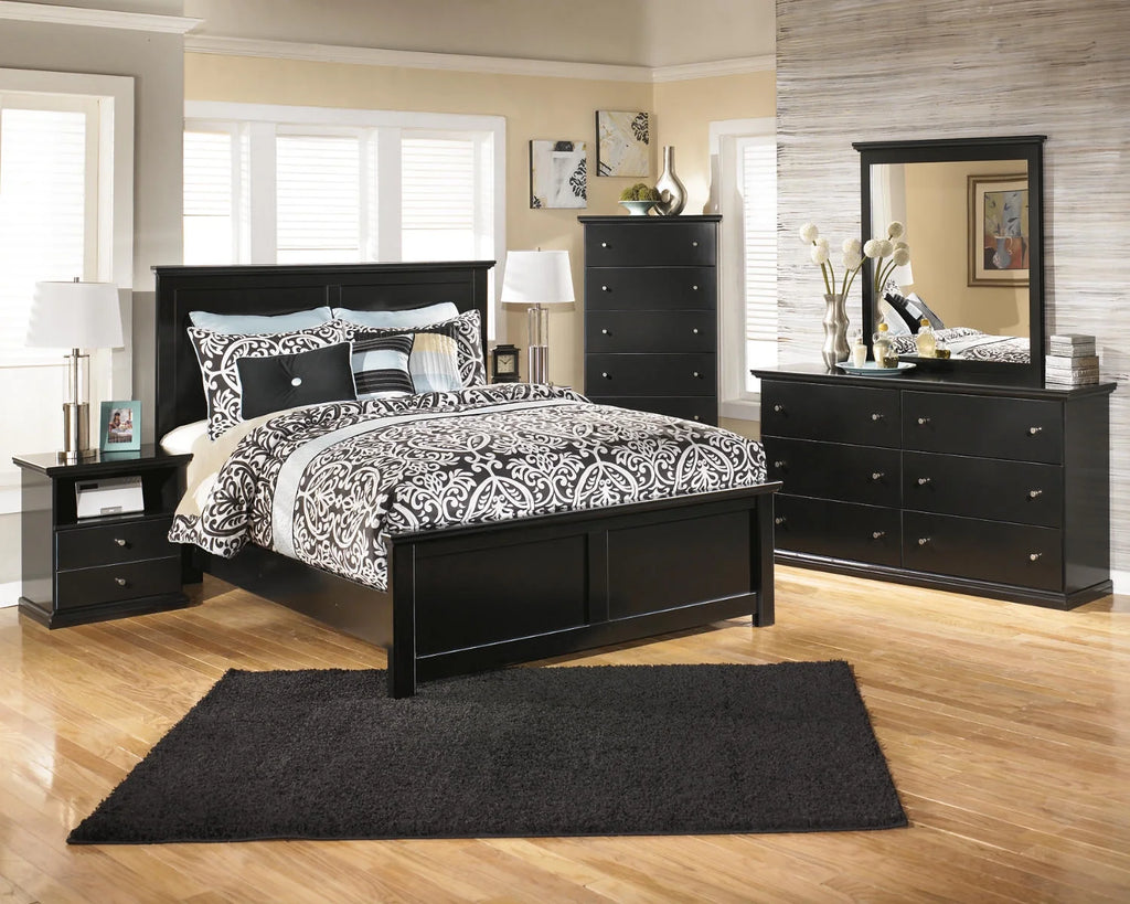 Black Nightstand Z982632