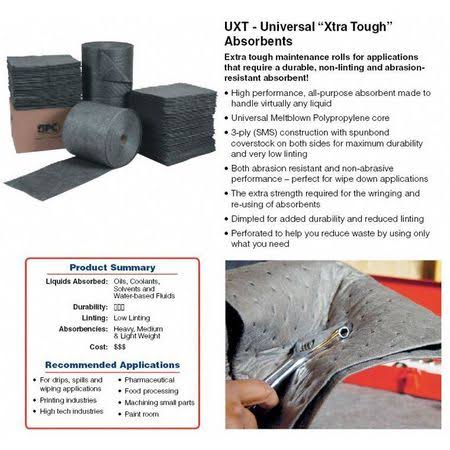 Gray Universal Absorbent Pad, PK100 O470
