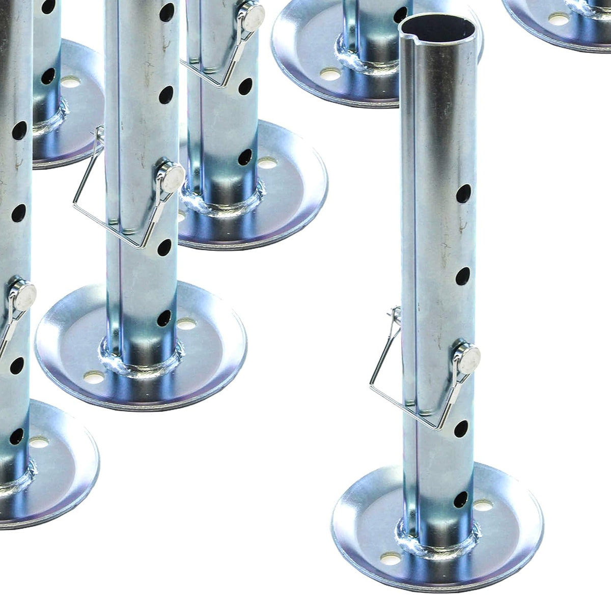 Jack Stand Drop Legs for 2 Inch Inner Diameter Jacks Foot Pad Insert V149996