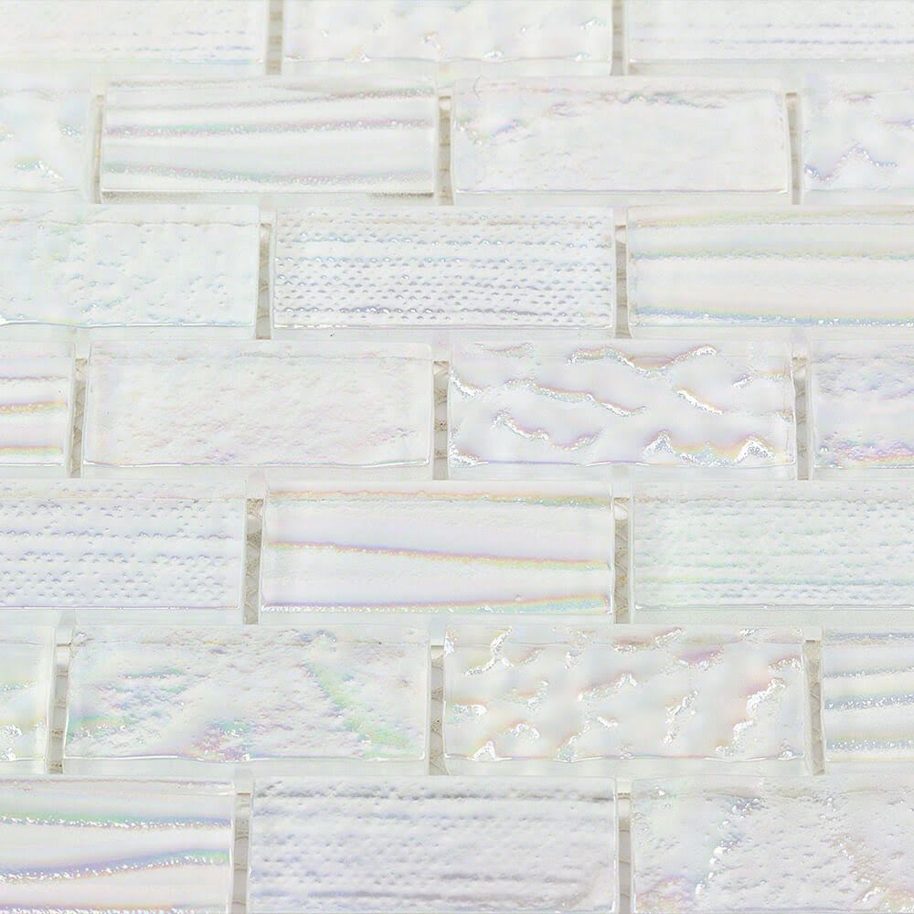 Black Glass Mosaic Tile J8980