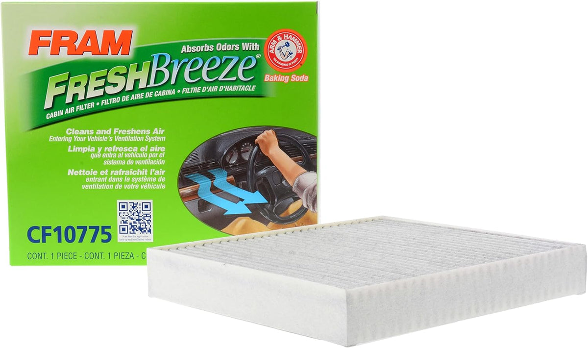 Cabin Air Filter with Arm and Hammer Baking Soda, Pack of 2 D952