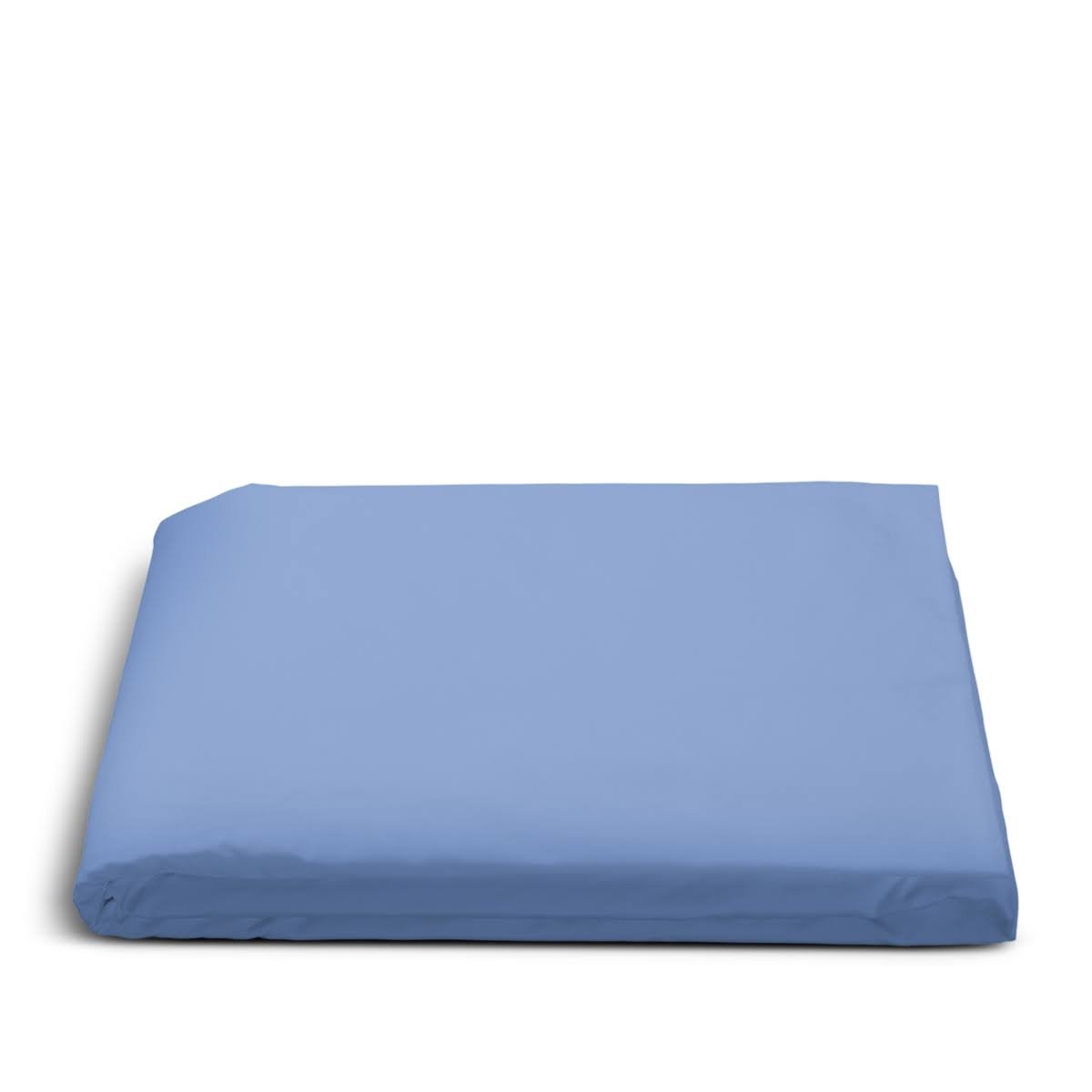 Silver Percale Fitted Sheet, Twin O67916