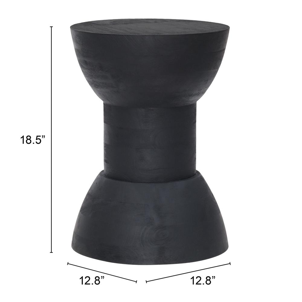 Matte Black Table Stool T111